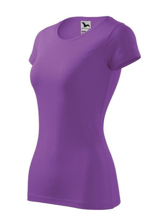 Malfini Women's Short Sleeve Promotional T-Shirt Purple