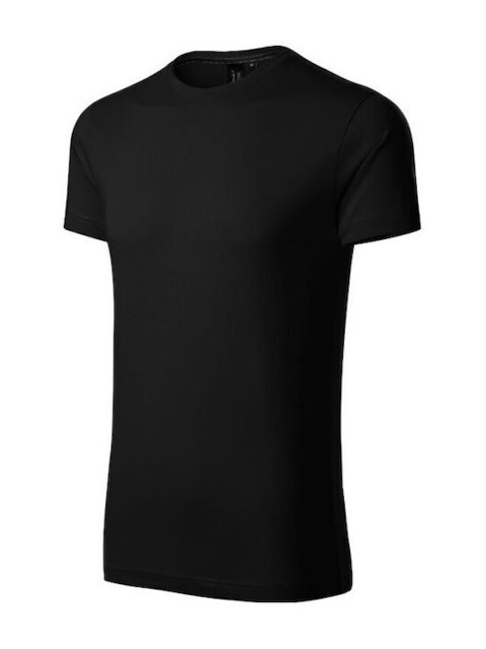 Malfini Men's Short Sleeve Promotional T-Shirt Black 153-01