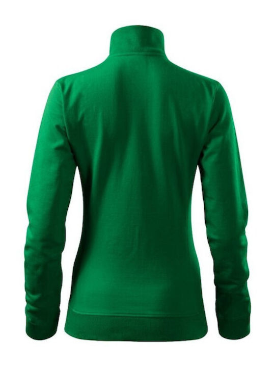 Malfini Women's Long Sleeve Promotional Cardigan Green