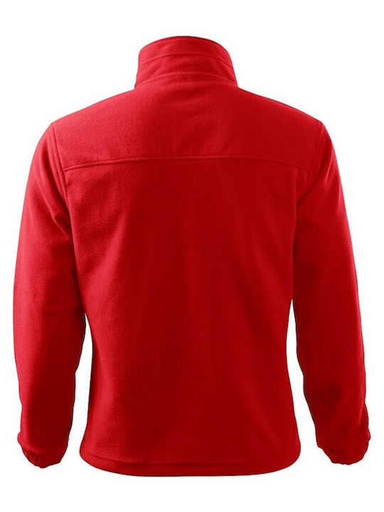 Malfini Men's Long Sleeve Promotional Cardigan Red