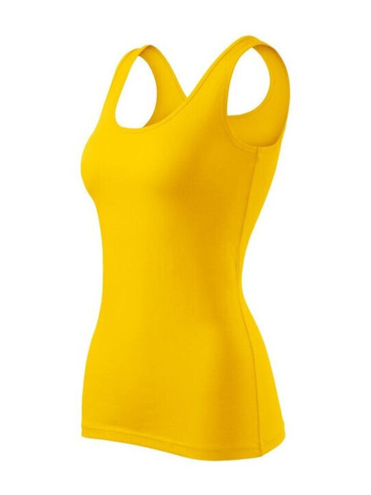 Malfini Women's Sleeveless Promotional Blouse Yellow