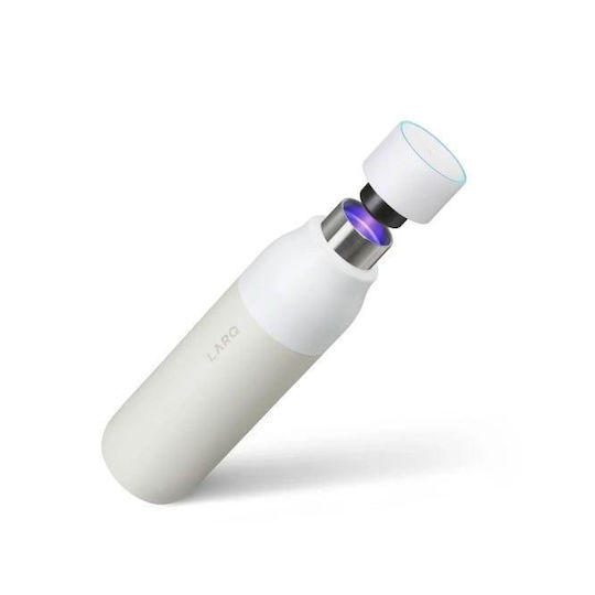 LARQ PureVis Flasche Thermosflasche Rostfreier Stahl 500ml Granite White