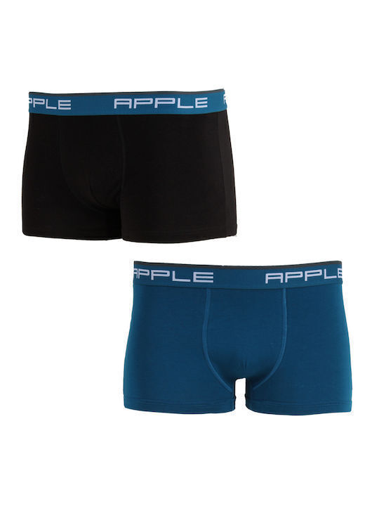 Apple Boxer Men's Boxers Black/Blue Petrol