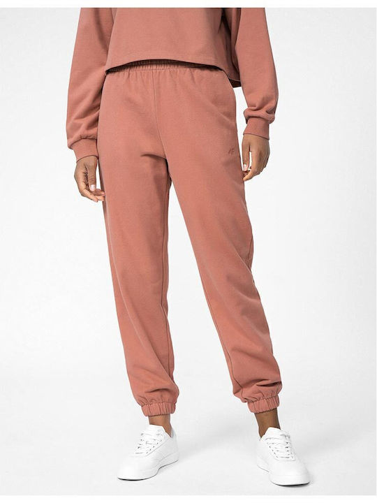 4F Damen-Sweatpants Orange