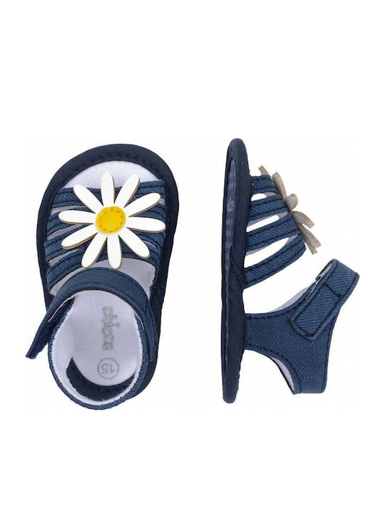 Chicco Βρεφικά Πέδιλα Αγκαλιάς Navy Μπλε Nilla