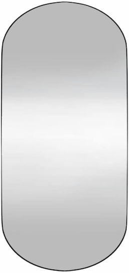 vidaXL 350458 Oglindă Ovală Neagră 100x45cm