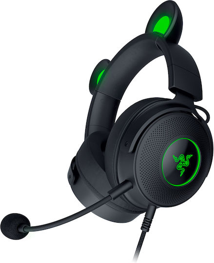 Razer Kitty V2 Pro Over Ear Gaming Headset με σύνδεση USB