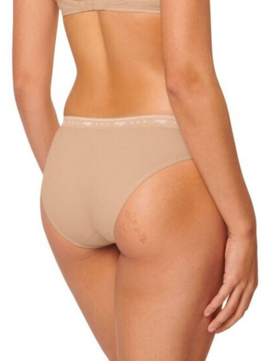24/7 100 Mini Femeie Slip Bej