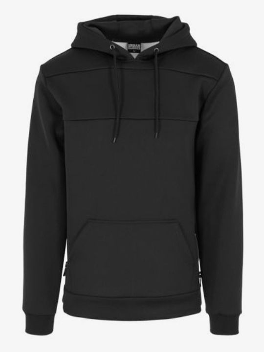 Sweatshirt with Hood Black