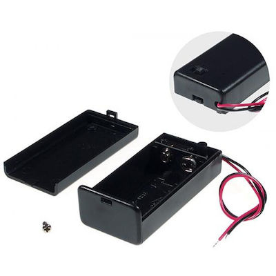 Battery Holder with 1 Drive Size 9V (DM-3142)