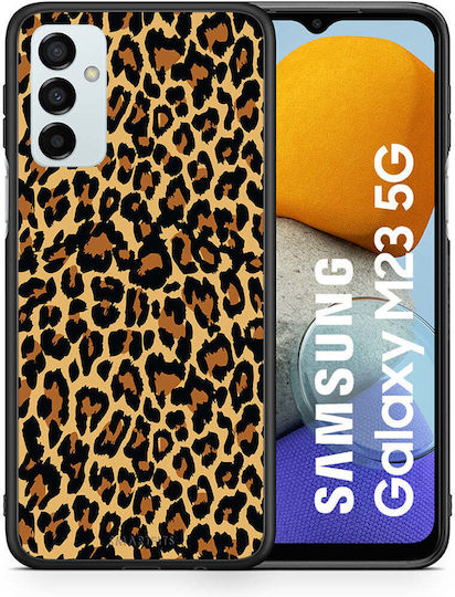 Smartfits Animal Leopard Back Cover din Plastic Galben (OnePlus Nord N20 SE)