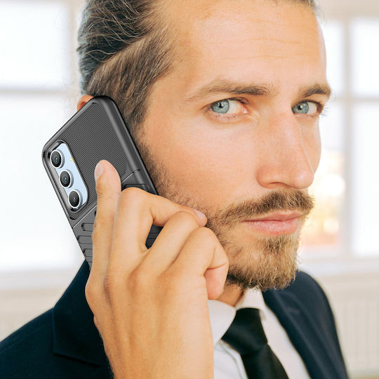 Hurtel Thunder Back Cover Silicon Albastru marin (Galaxy A54)