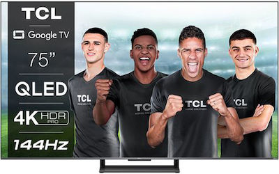 TCL Smart Τηλεόραση 75" 4K UHD QLED 75C735 HDR (2022)