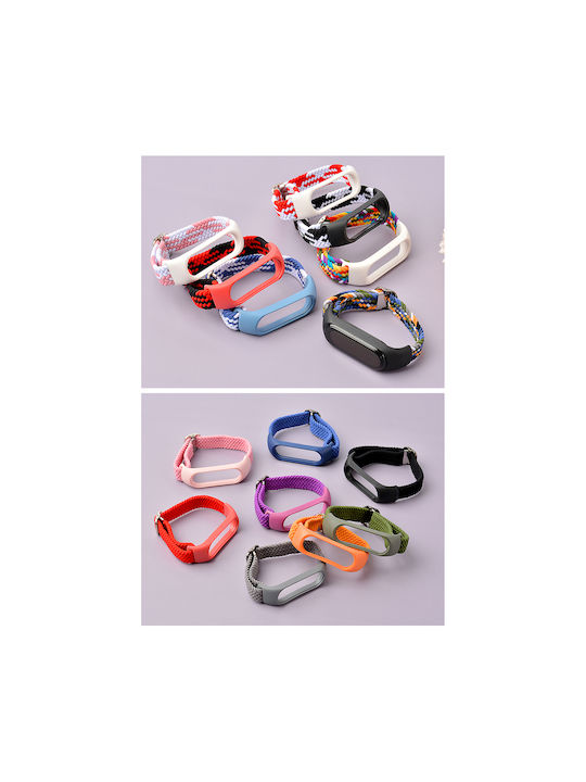 Hurtel Fabric Armband Stoff Lila (Mi Smart Band 5/Mi Smart Band 6)