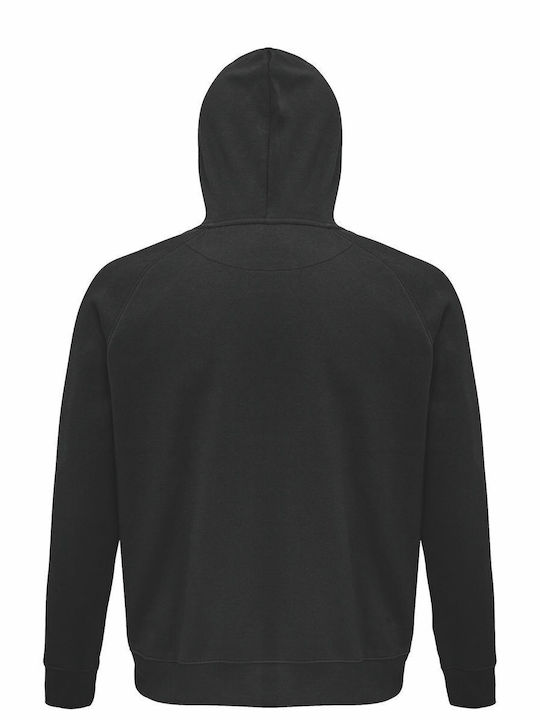 Kapuzenpullover Unisex Bio "Ich schwöre feierlich, dass ich nichts Gutes im Schilde führe Harry Potter Füße" Schwarz