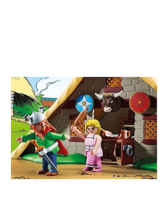Παιχνιδολαμπάδα Asterix - Καλύβα Αρχηγού Μαζεστίξ για 5+ Ετών Playmobil