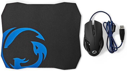 Nedis GMMP110BK Gaming Ποντίκι 7200 DPI Μαύρο