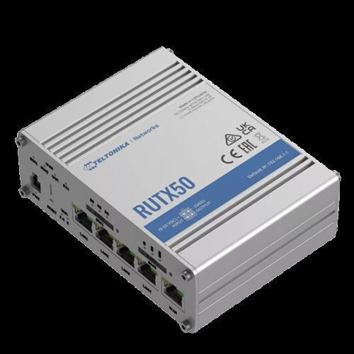 Teltonika RUTX50 Ασύρματο 5G Router Wi‑Fi 5 με 4 Θύρες Gigabit