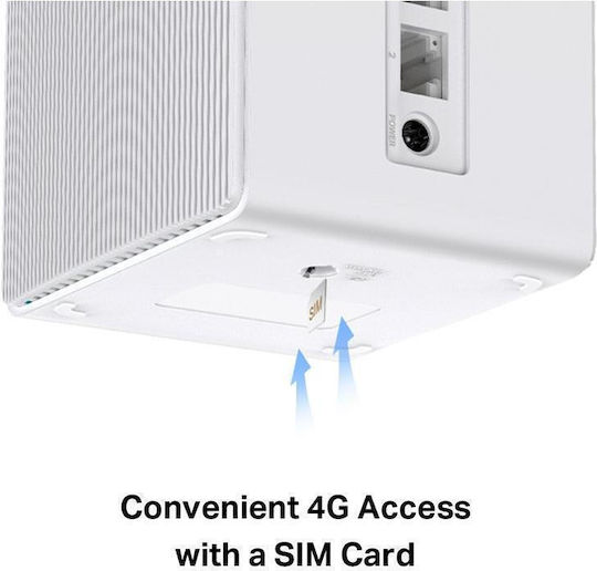 Mercusys MB110-4G v1 Ασύρματο 4G Router Wi‑Fi 4 με 2 Θύρες