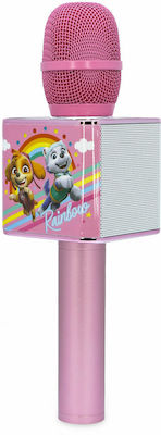 Microfon Karaoke fără fir OTL PAW Patrol AW942 în Culoare Roz