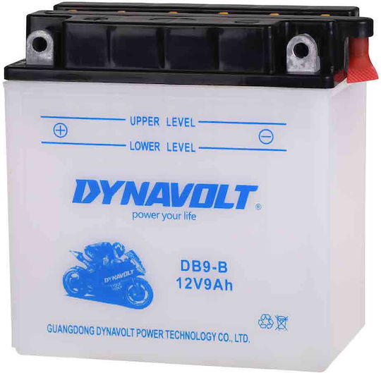Dynavolt Motorradbatterie YB9-B mit Kapazität 9Ah 63DB9B