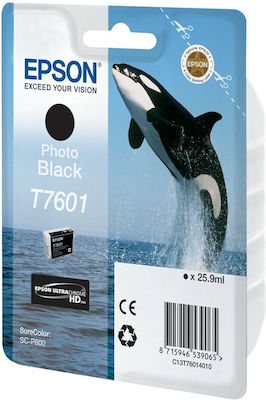 Epson T7601 InkJet Printer Ink Photo Black (C13T76014010)