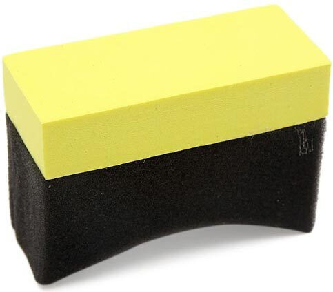 Lampa Tyre Make Up Sponges Polishing for Tires Car 95x65x40mm 2τμχ 2pcs