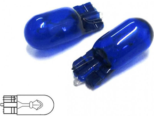 Phonocar Lamps Car T10 Halogen 4200K Natural White 12V 5W 2pcs