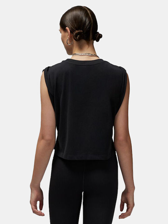 Jordan Femeie Sport Bluză Fără mâneci Neagră