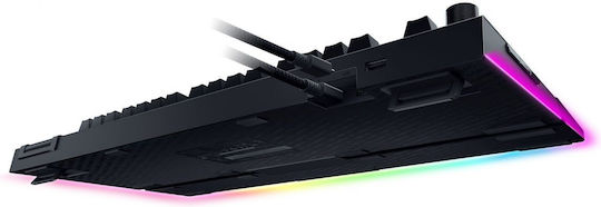 Razer BlackWidow V4 Pro Gaming Mechanical Keyboard with Razer Yellow switches and RGB lighting (English US)