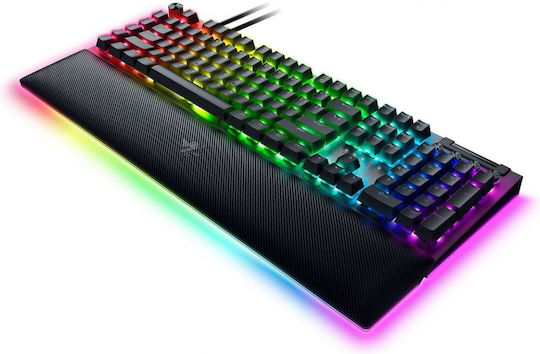 Razer BlackWidow V4 Pro Gaming Mechanical Keyboard with Razer Yellow switches and RGB lighting (English US)