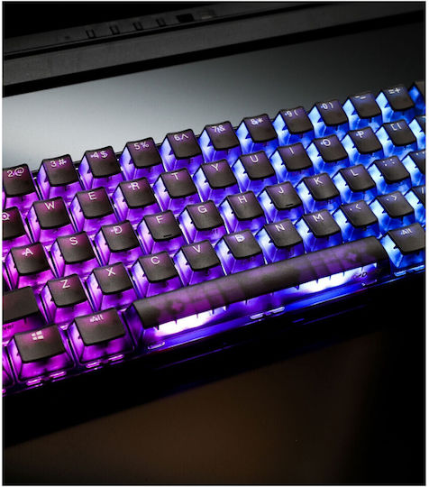Ducky One 3 Mini Aura Gaming Μηχανικό Πληκτρολόγιο 60% με Cherry MX Silent Red διακόπτες και RGB φωτισμό (Αγγλικό US)