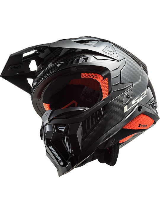 LS2 Motocross Helmet DOT / ECE 22.06 1200gr Carbon 467031099