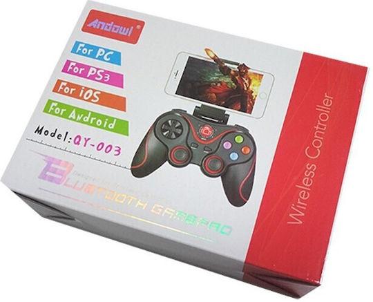 Andowl QY-009 Безжичен Gamepad за Android / PC Червен