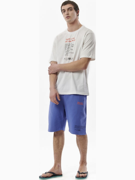 033318 Men's Athletic Shorts Blue