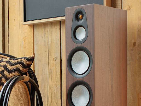 Monitor Audio Silver 200 7G Ζεύγος Ηχείων Hi-Fi Δαπέδου 150W 2.5 Δρόμων Π16.5xΒ27.2xΥ88.5εκ. Καρυδιά
