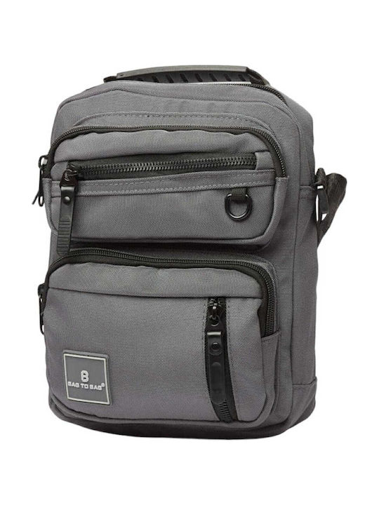 Herrentasche Schulter / Crossbody Gray