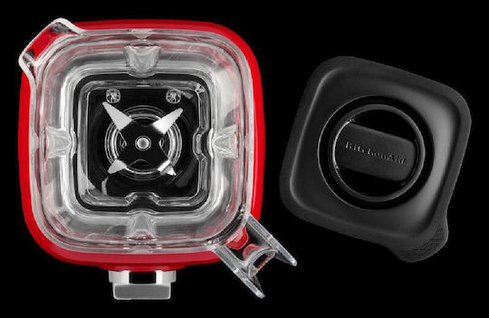 Kitchenaid Епаггелматико Блендер 0.65кВт Red с Капацитет на Каната 1.4лт 18x21.6x37.6см