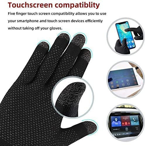 TN-007 Finger Sleeves σε Μαύρο χρώμα