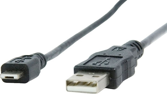 Valueline CABLE-166-1.8 1.8m Regular USB 2.0 to micro USB Cable (CABLE-166-1.8 CABLE-166/1.8)
