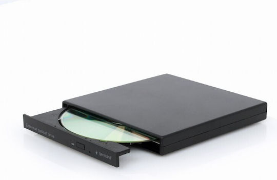 Gembird External DVD/CD Recorder for Desktop / Laptop Black