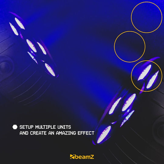 BeamZPro Φωτορυθμικό LED PAR PLP10 Partypar RGB
