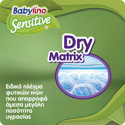 Babylino Sensitiv Sensitive Scutece cu bandă adezivă Nr. 6 pentru 13-18 kgkg 190buc