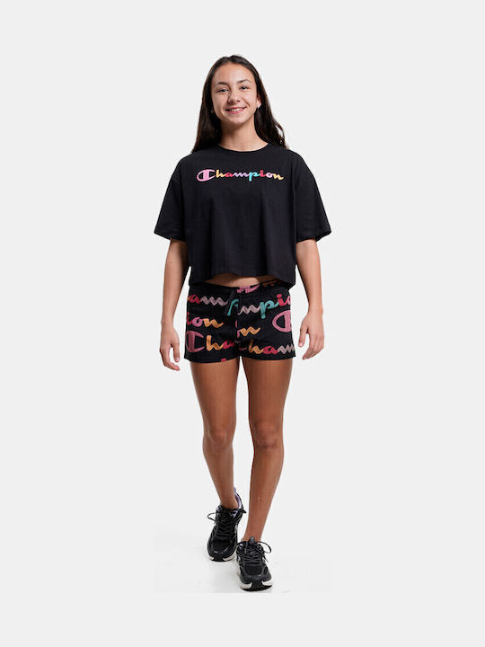 Kids' Athletic Shorts/Bermudas Black