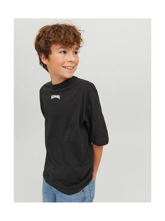 Jack & Jones Kinder-T-Shirt Schwarz