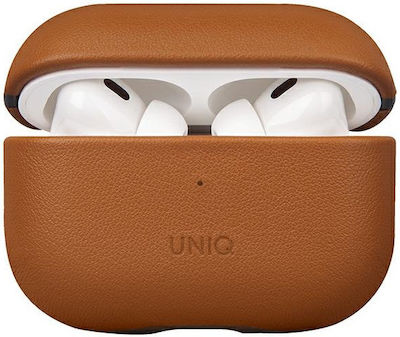 Genuine Synthetic Leather Case Brown for Apple AirPods Pro