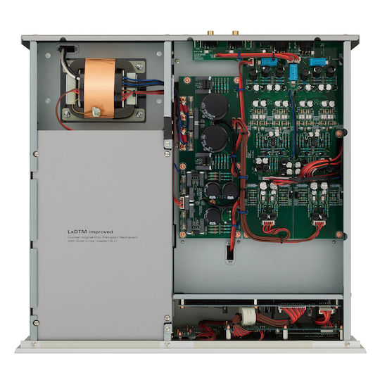 Luxman D-07X D-03X Hi-Fi CD-Player Silber