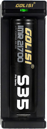 Golisi Needle 1 USB Charger Batteries Li-ion Size 18650/26650