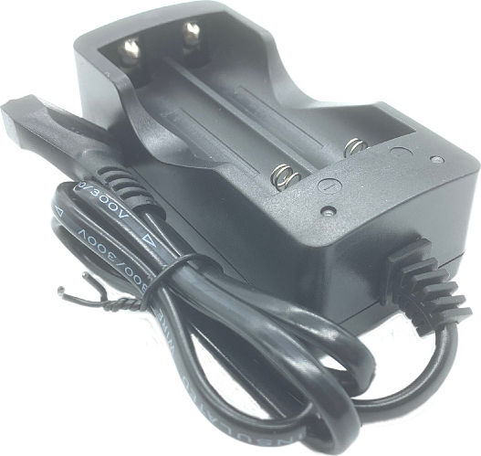 MS-202a Charger 2 Batteries Li-ion Size 18650