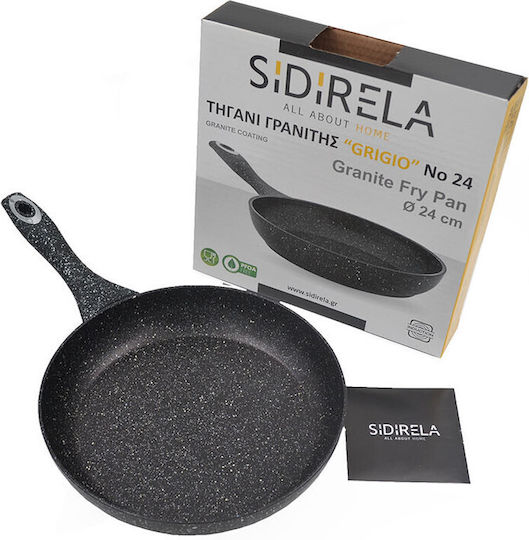 Sidirela Grigio 26cm Aluminium mit Steinbeschichtung Black Sidirela Grigio 26cm Aluminium mit Steinbeschichtung Black